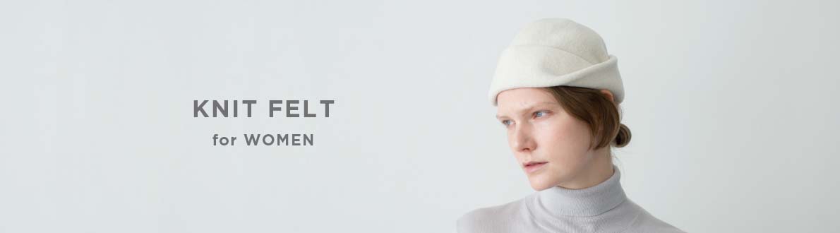 KNIT FELT for WOMEN
