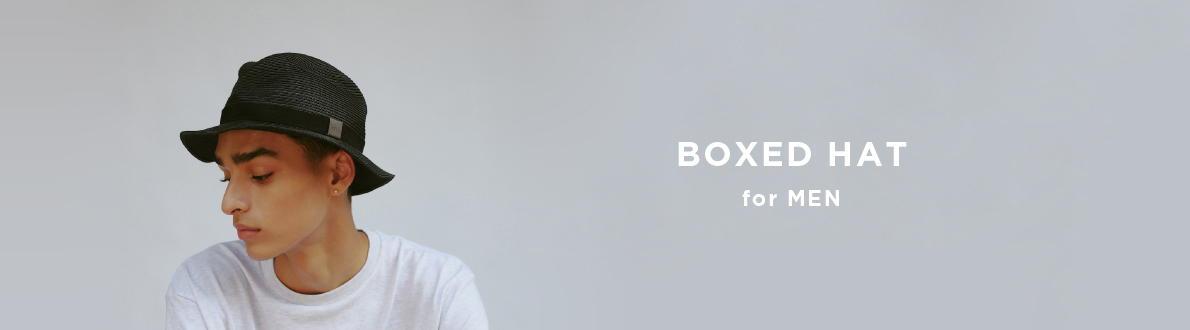 BOXED HAT - for MEN - for MEN
