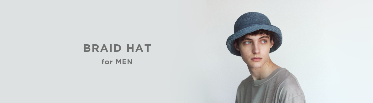 BRAID HAT for MEN