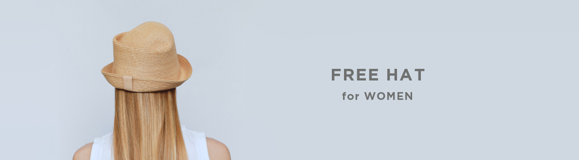 FREE HAT for WOMEN