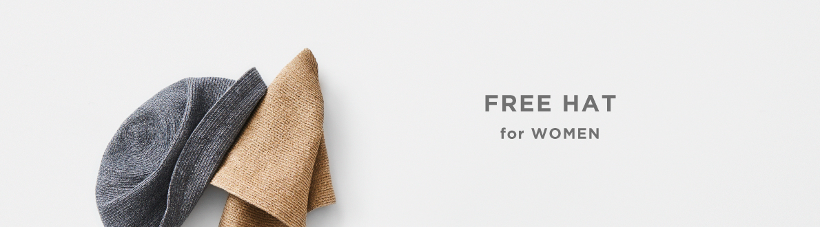 FREE HAT for WOMEN