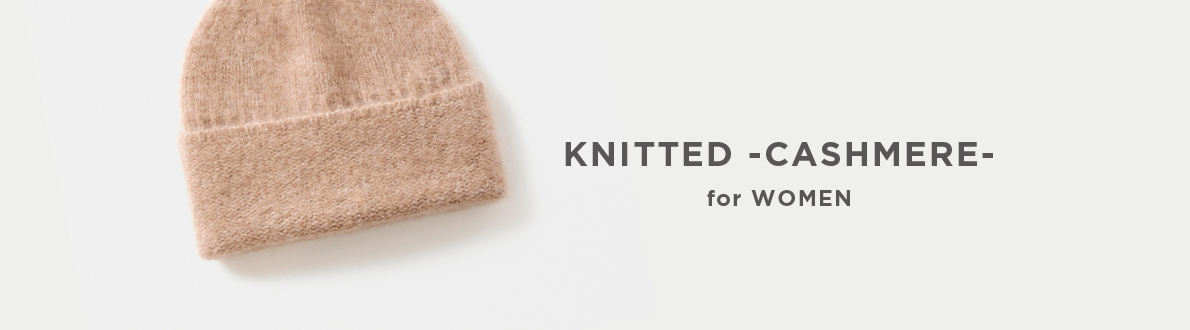 KNITTED -CASHMERE- for WOMEN