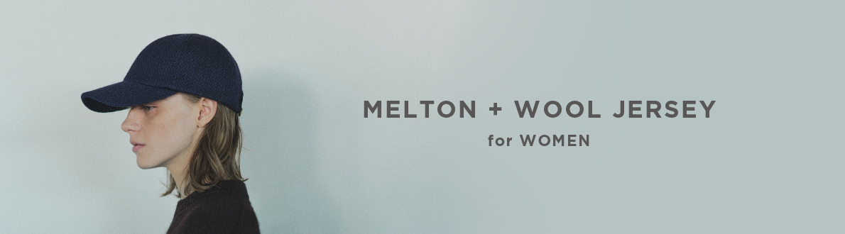 MELTON + WOOL JERSEY for WOMEN