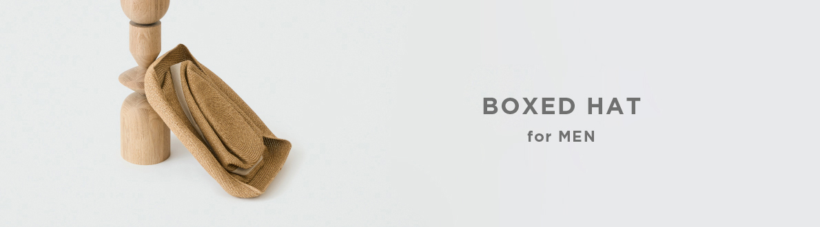 BOXED HAT - for MEN - for MEN