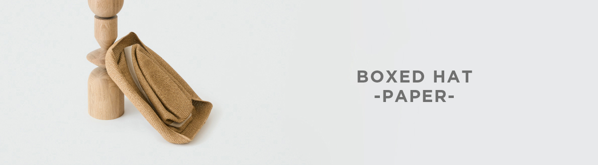 BOXED HAT -PAPER-