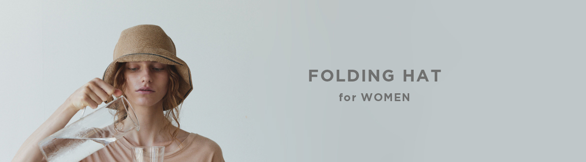 FOLDING HAT for WOMEN